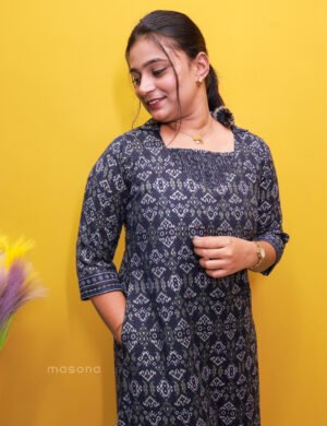 Capsule Rayon A-Line Top & Bottom Set - M1709