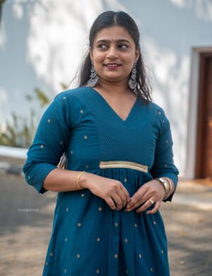 The Ethnic Anarkali Kurti Set - 1779