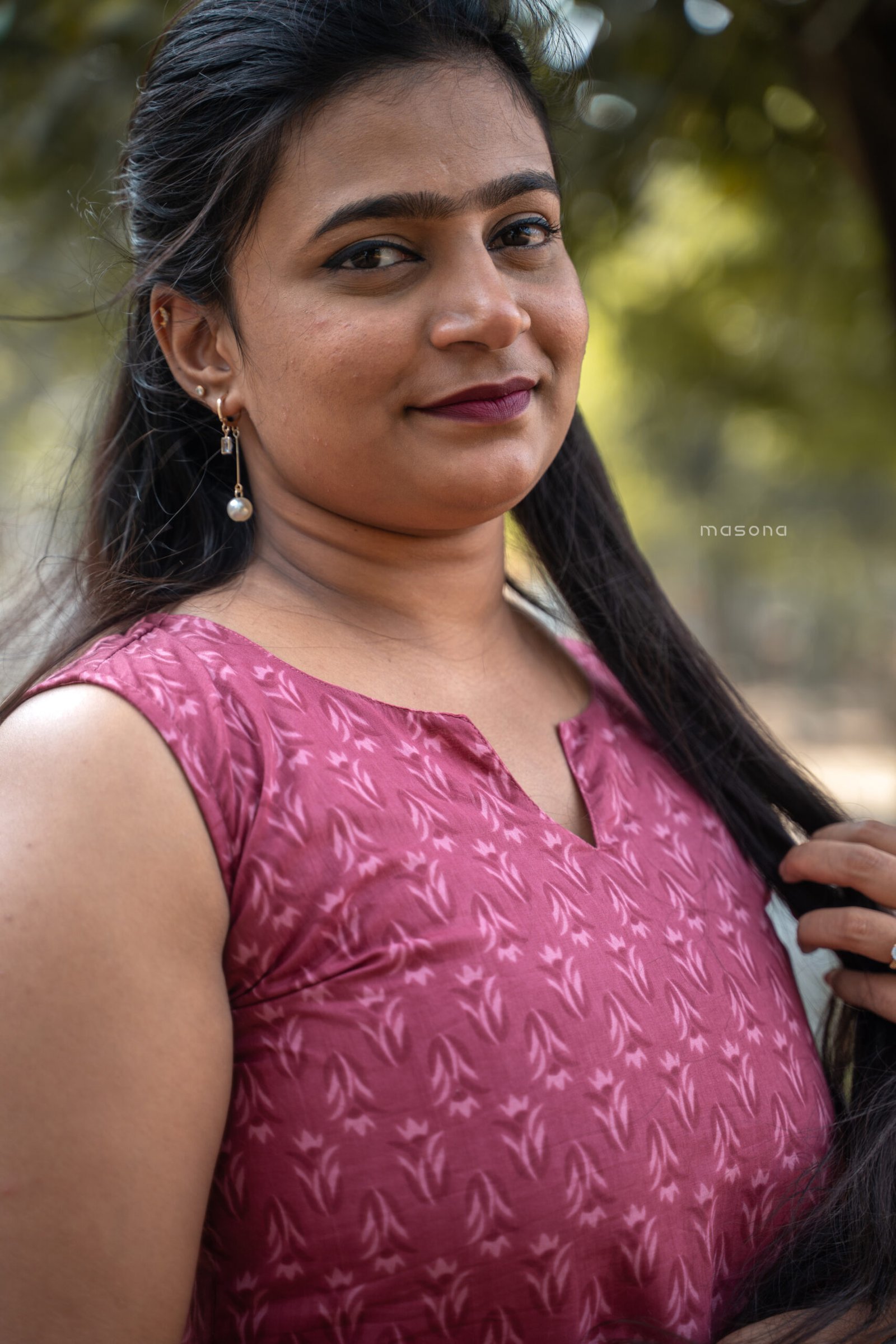 A-Line Sleeveless Cotton Kurti - M1770 - Image 14