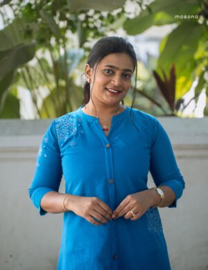 Serene Petal A-Line Kurti - M1775