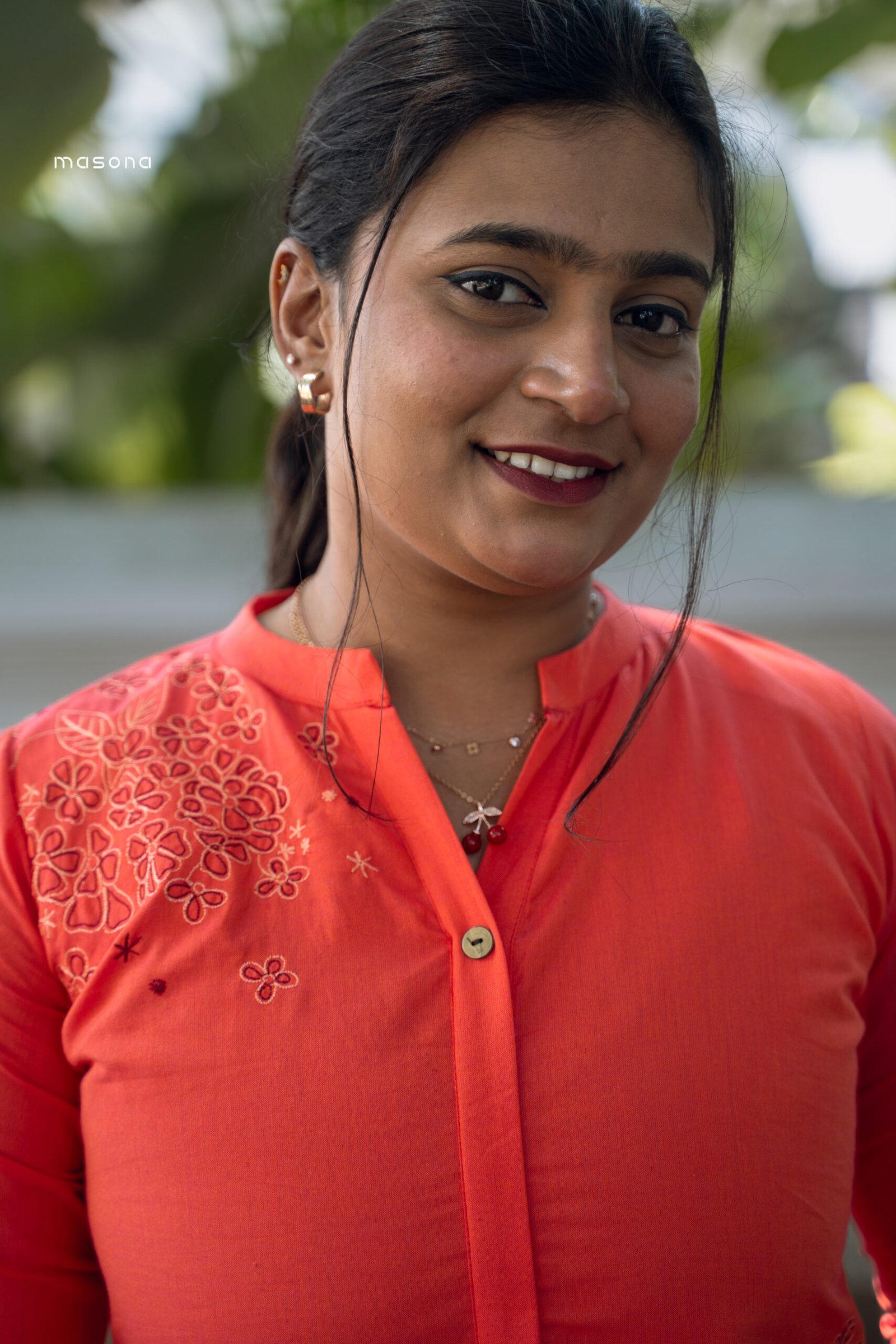 Serene Petal A-Line Kurti - M1775 - Image 7