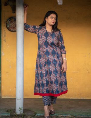 Cotton Printed Top & Bottom - M1752