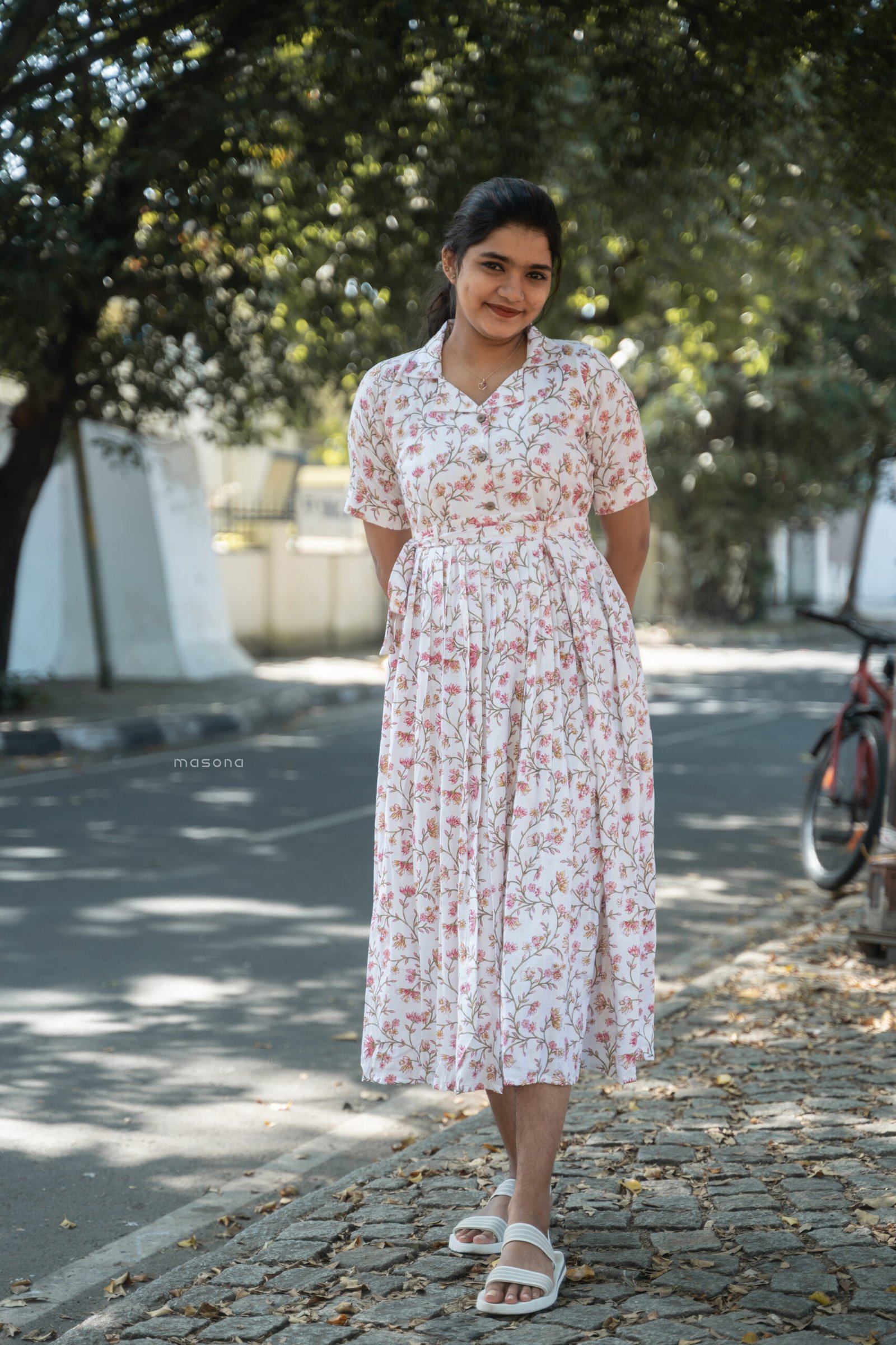 Floral Print Frock - M1761 - Image 2