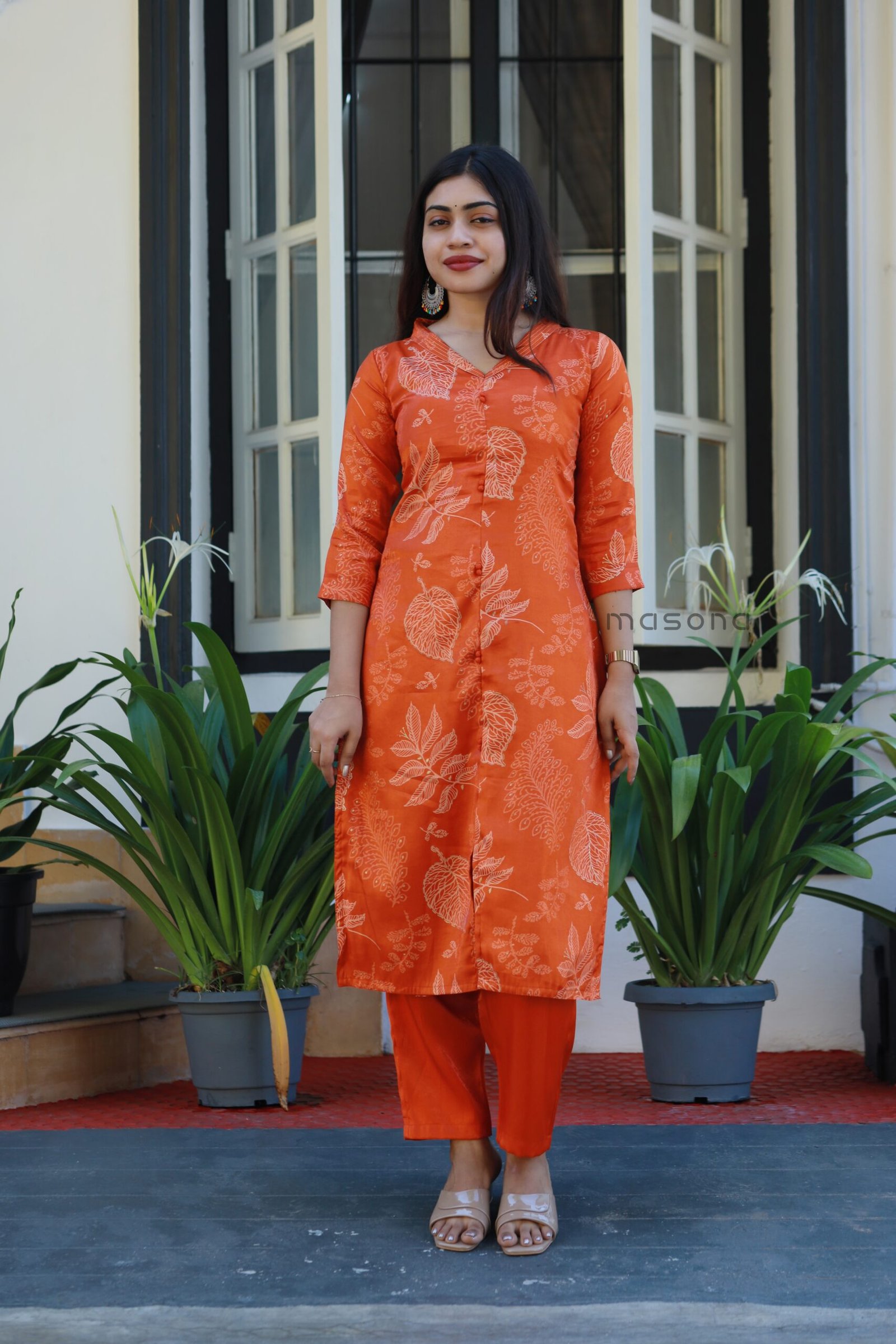 Roman Glass Fabric Top & Bottom - M1832