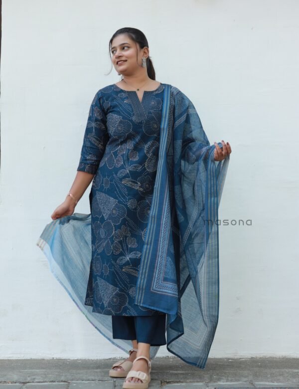 Berlin Straight Cut Kurti Set - M1857