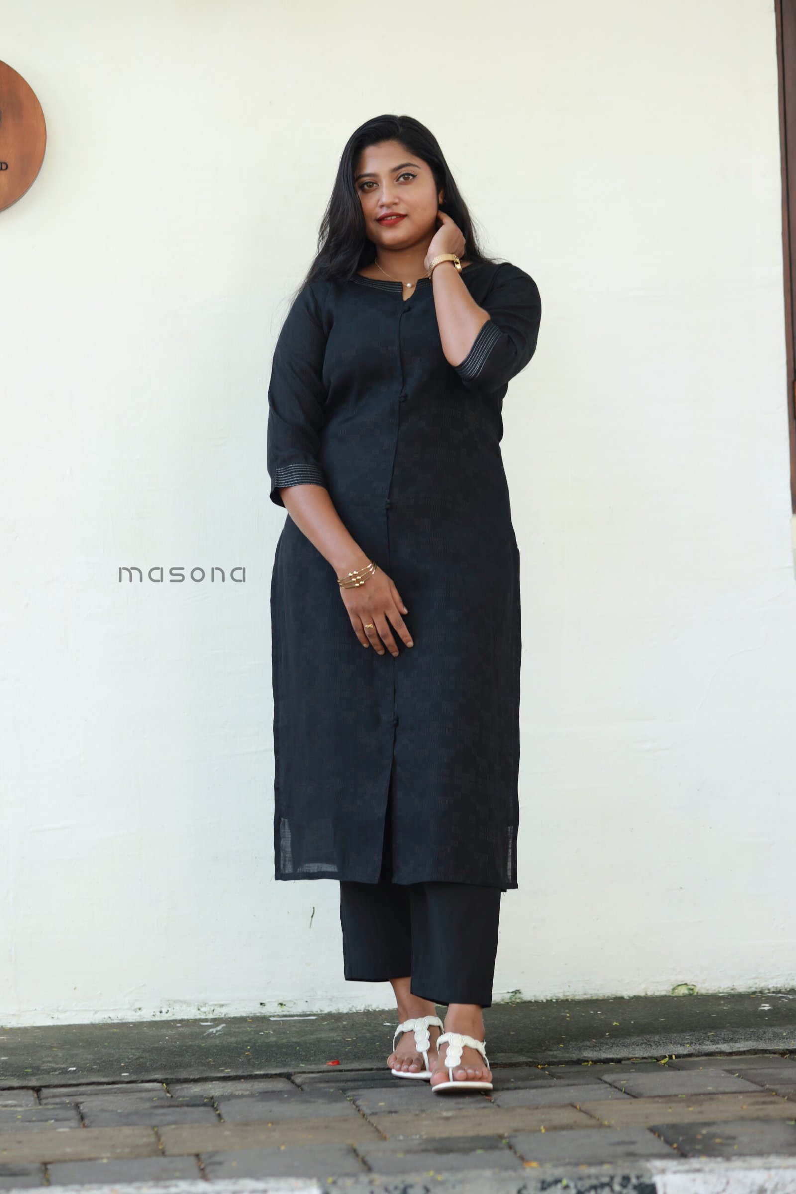 Supriya Silk Straight Cut Kurti Set - M1875 - Image 4