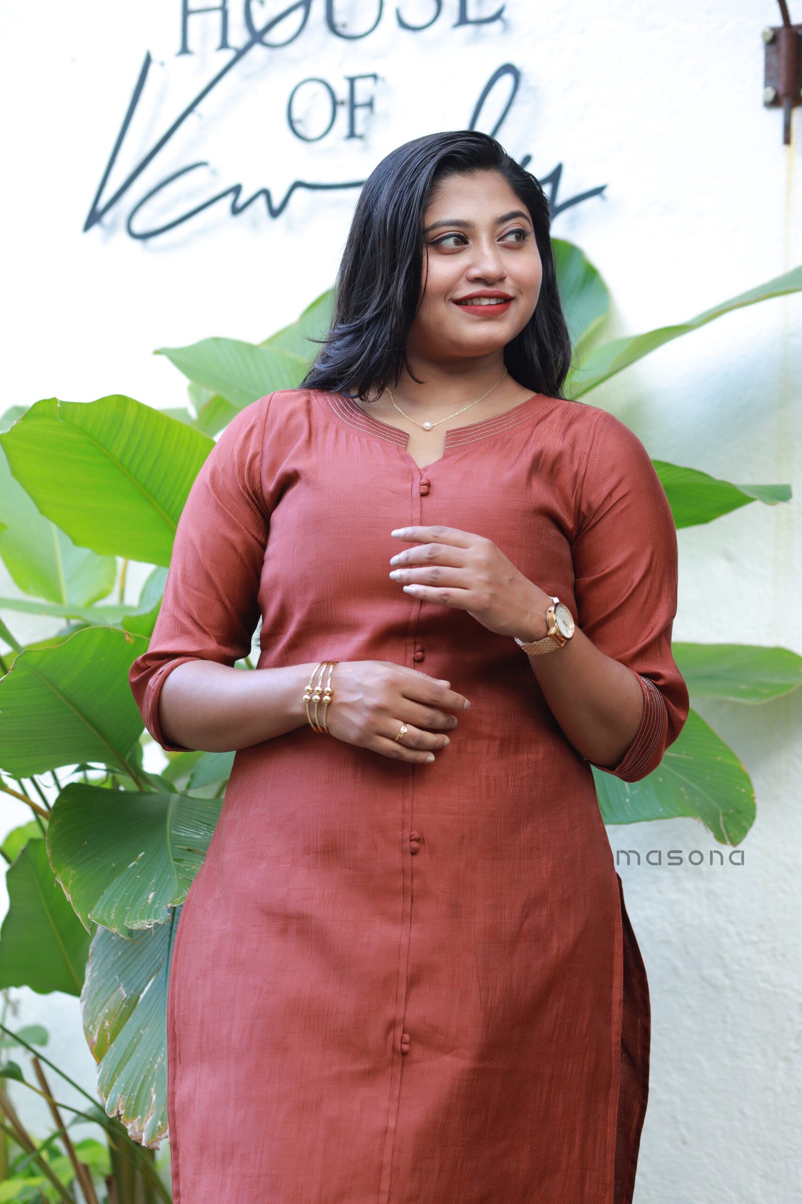 Supriya Silk Straight Cut Kurti Set - M1875 - Image 3