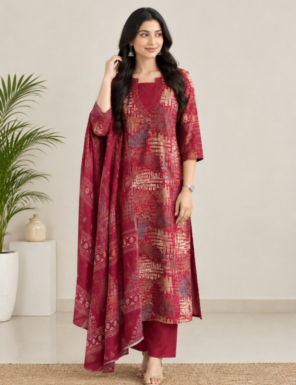 Mal Chanderi 3-Piece Set - M 1967